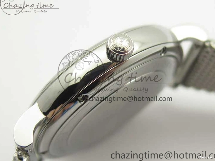 MIROTIME 0405 FastDry Portofino IW356501 SS V3 MK 1:1 Best Edition Black Dial On SS Mesh Bracelet MIYOTA 7195